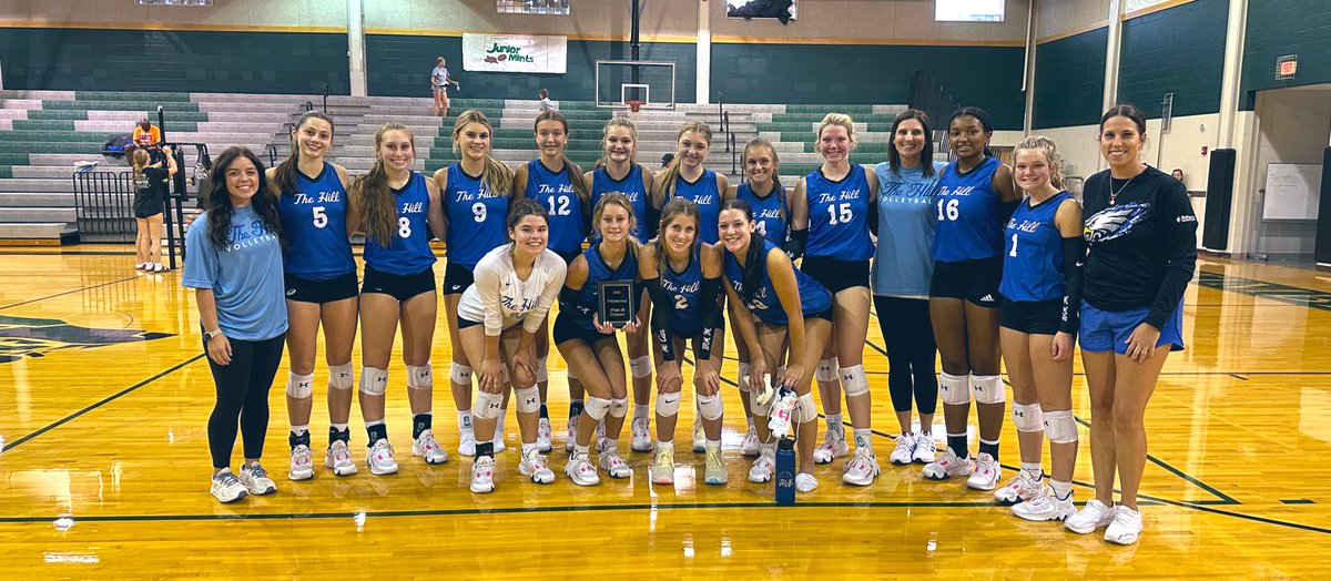 WHEW! 😮‍💨😅 Tournament Season was a doozie, but we made it through!! We finished the ultra competitive <a href="/Volleypalooza1/">Volleypalooza</a> 5-3, eventually beating Canyon for our flight’s championship! We also ended up 15th out of 68 teams! 3 tournaments=3 trophies… Not a bad start! 😉 #WingsUp