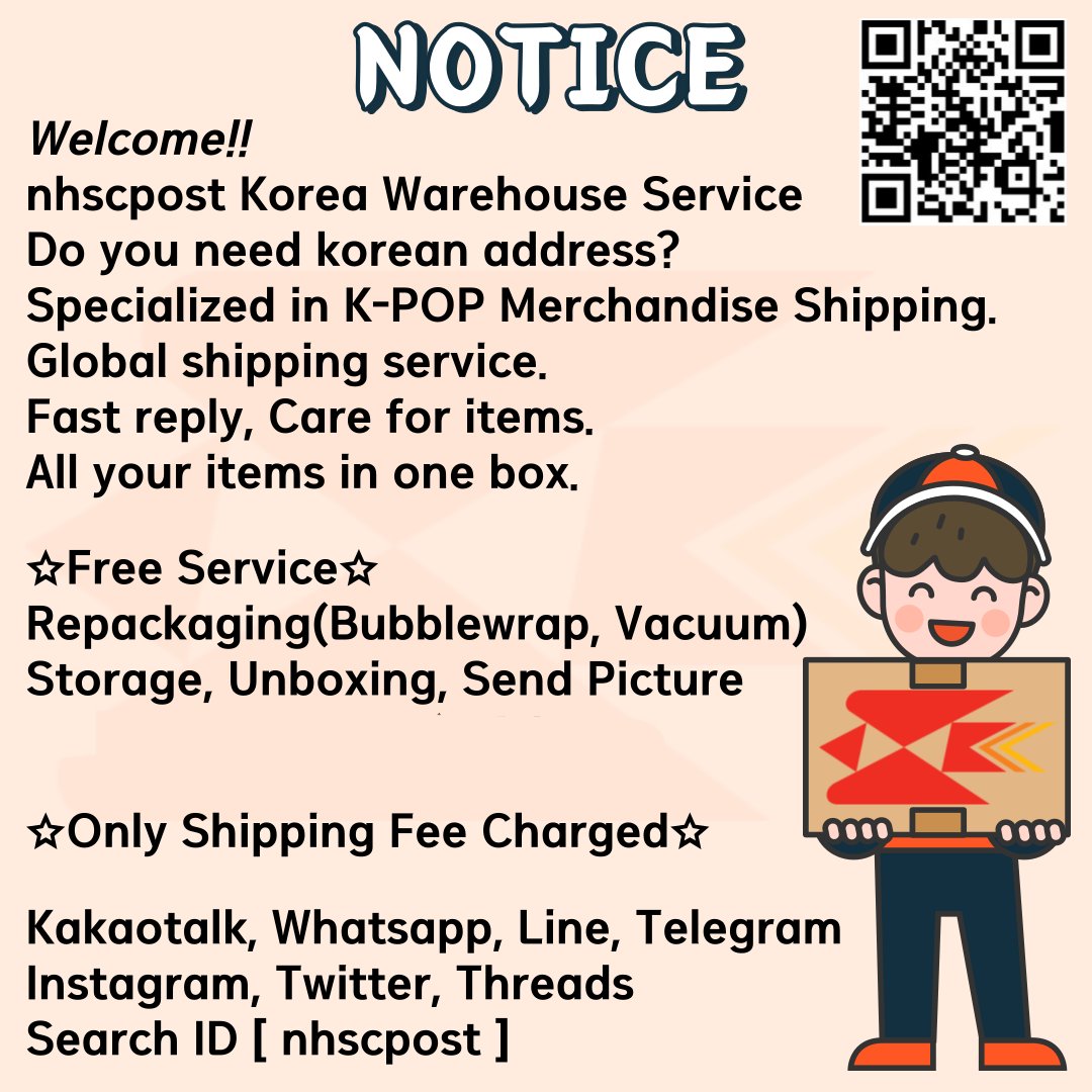 #Key #키 #SHINee
#GoodandGreat
2nd Mini Album
2023.09.12

Korea Warehouse Service
Specialized in K-POP #Merchandise Shipping

linktr.ee/nhscpost

☆Free Service☆
Repackaging(Bubblewrap, Vacuum)
Storage, Unboxing, Send Picture

#Koreanaddress #Koreanwarehouse #koreanproxy