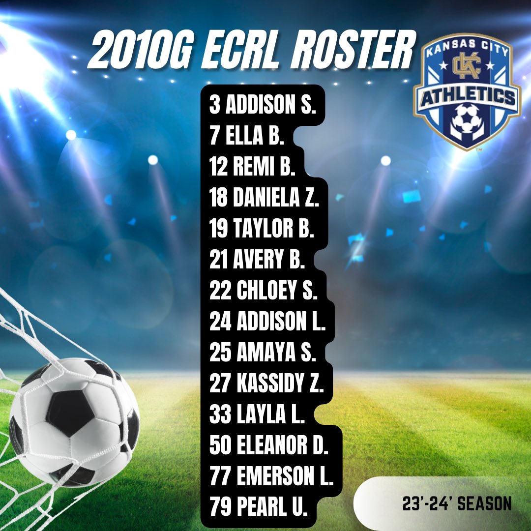 KCA2010gPremier's tweet photo. We are so excited for our ‘23/‘24 season!🎉⚽️ https://t.co/3rPTOKqAoe