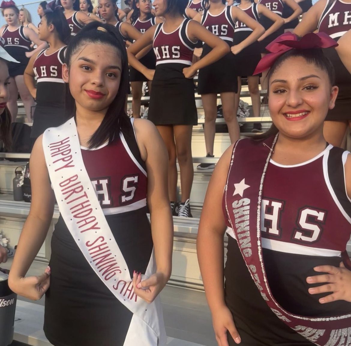 NikkiKZuniga's tweet photo. My princess was Shining Star of the Week. It was amazing to hear her name announced to all the people in the stadium! She’s off to such a great start this school year! Keep it up chiquita! #Pepsquad #ThoughSheBeButLittle #SheIsFierce
#MyShiningStar ⭐️👸🏻 https://t.co/cVqnDZogJD