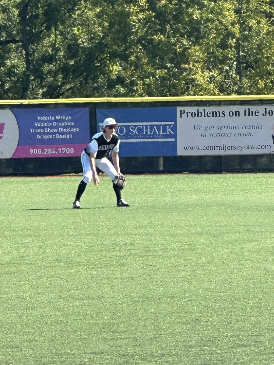 TonySuffness's tweet photo. Triple, Double, and a few catches at Diamond Nation summer finale tournament in NJ @CoachDrakeNCSA @RoverBaseball @EABORIVERDAWGS https://t.co/s8ilnQ2bbI