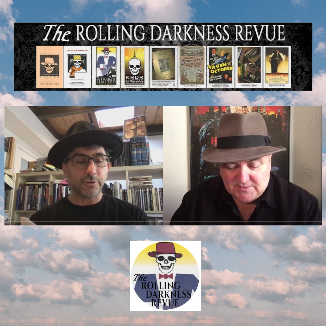 From 2004-'15, RDR was a live show I did with #GlenHirshberg. When the Pandemic hit, we dug up the idea (and the hats) & recorded a bunch of stories for lockdown fun. Check 'em out, if you like:

youtube.com/@therollingdar…

#HorrorCommunity #horrorfiction #ghoststories #freefiction