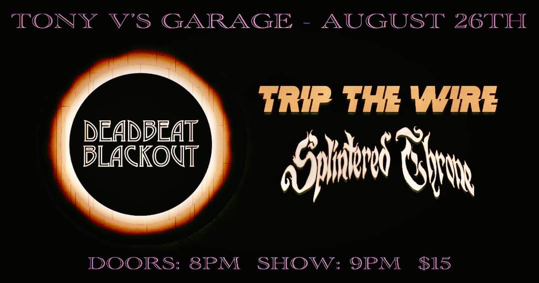 WhiteCrone's tweet photo. TONIGHT in Everett WA
Triple Female-Fronted Metal show at Tony Vs Garage
@SplinterdThrone opens the show at 9pm
Followed by Deadbeat Blackout and Trip The Wire
Doors at 8pm
$15
1716 Hewitt Ave in Everett
#CatchTheThrone #heavymetal #femalefrontedmetal #Seattle https://t.co/nmltBIAHeg