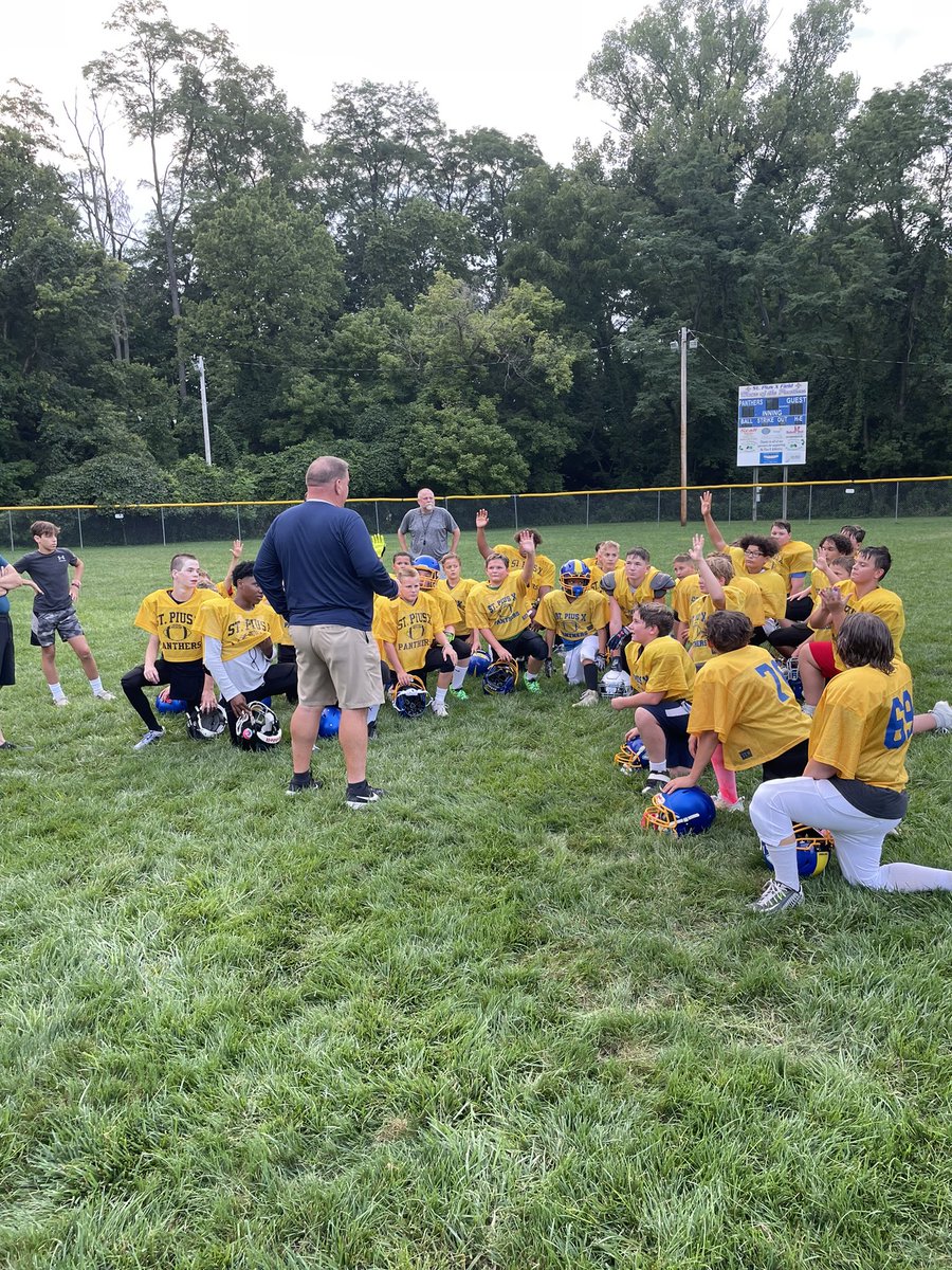 St. Pius X Football tweet media