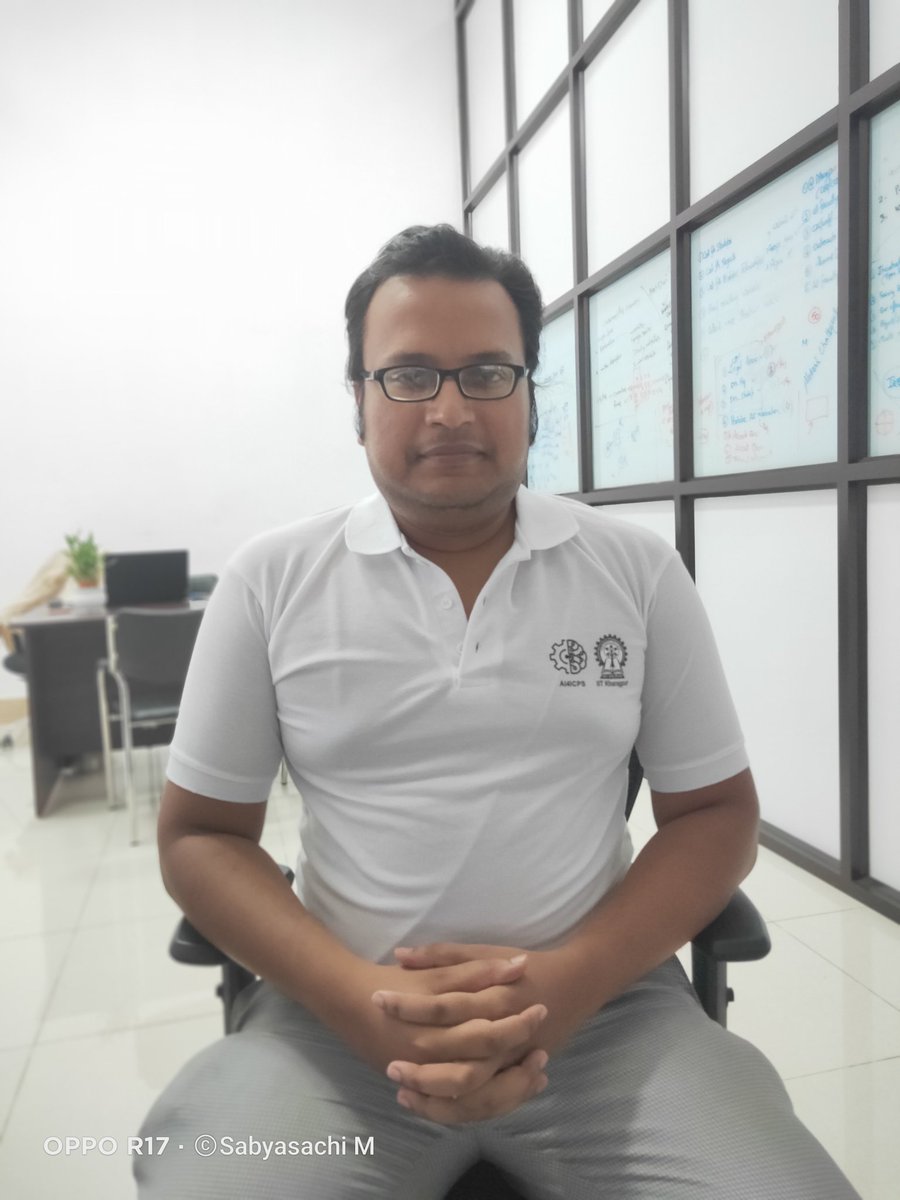 sabyasachi_uni's tweet image. With the new t-shirt from @ai4icps . 

#SabyasachiMukhopadhyay #SkillsDevelopmentManager #AI4ICPS #IITKharagpur #InstituteOfEminence #KGPIAN