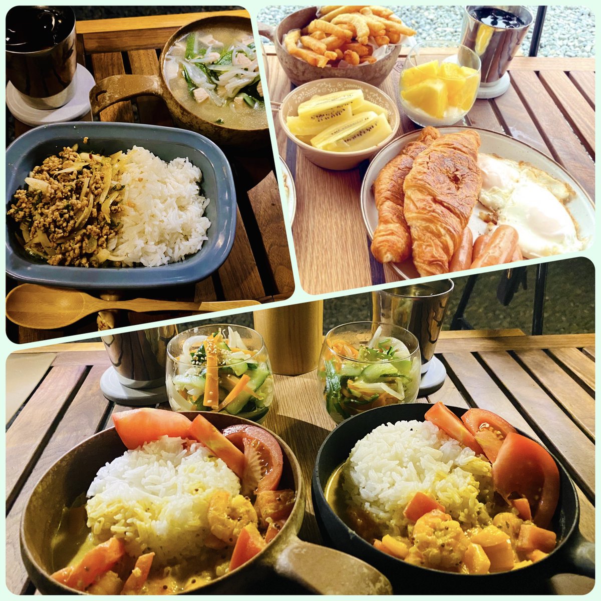 machu_camp's tweet photo. まだまだ暑い🥵
けど楽しい👍
#キャンプ好きな人と繋がりたい 
#平日キャンパー
#キャンプ飯 
#富士山見えた https://t.co/U6Z3Ov8ndq