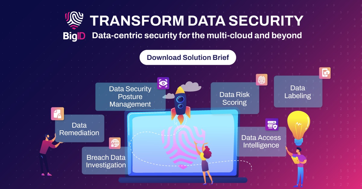 bigidsecure's tweet photo. Discover your crown jewel data, classify and detect sensitive data, and mitigate risk across your entire data ecosystem. Learn more here. 🛡️ https://t.co/wIZQ06WpwB

#datasecurity #multicloud #dataremediation #datariskscoring https://t.co/aOVlSdzoYS