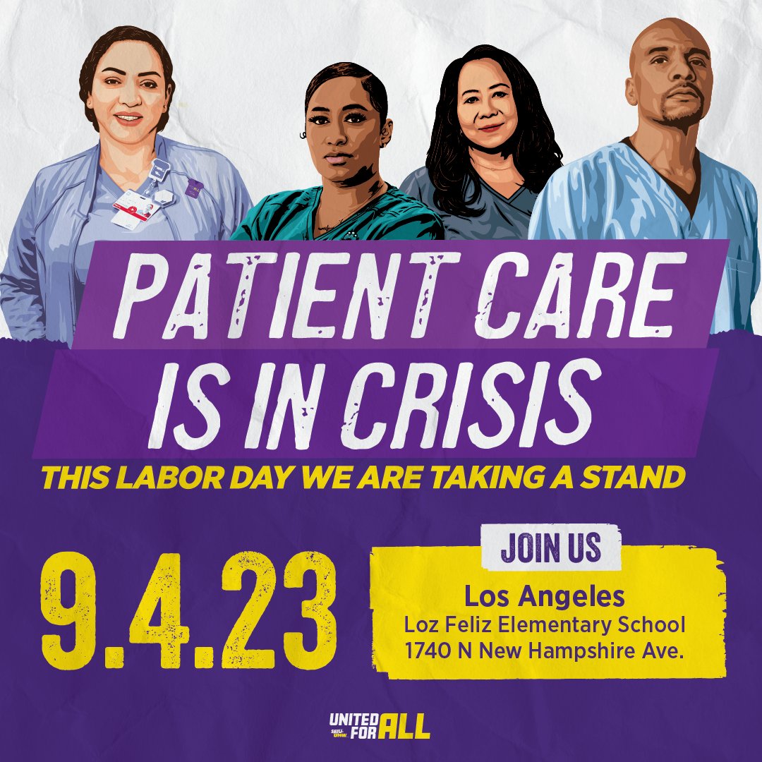 SEIU-United Healthcare Workers West #United4All tweet media