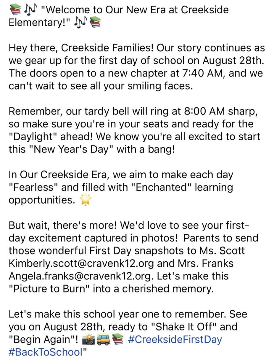 Creekside Crocs tweet media