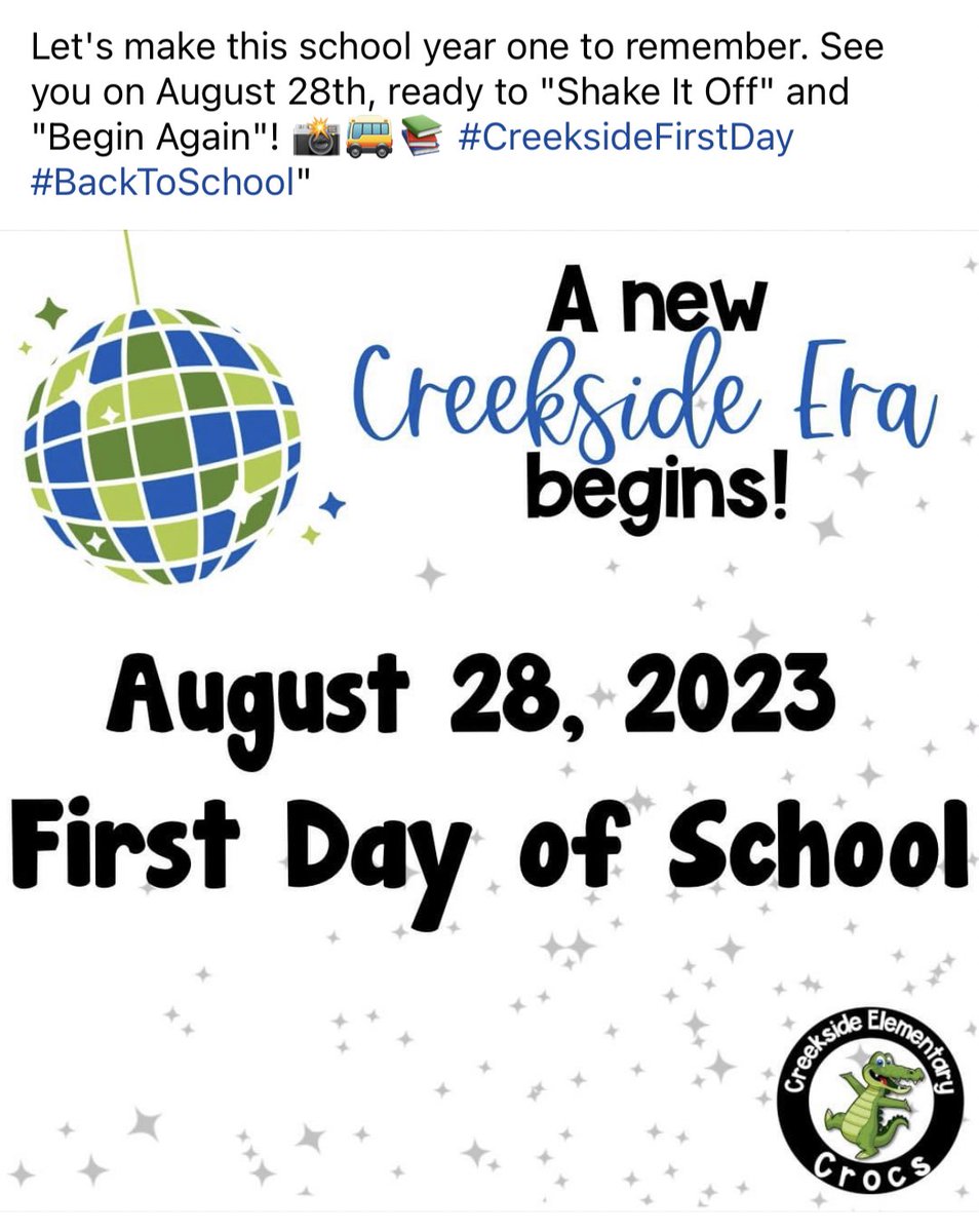 Creekside Crocs tweet media