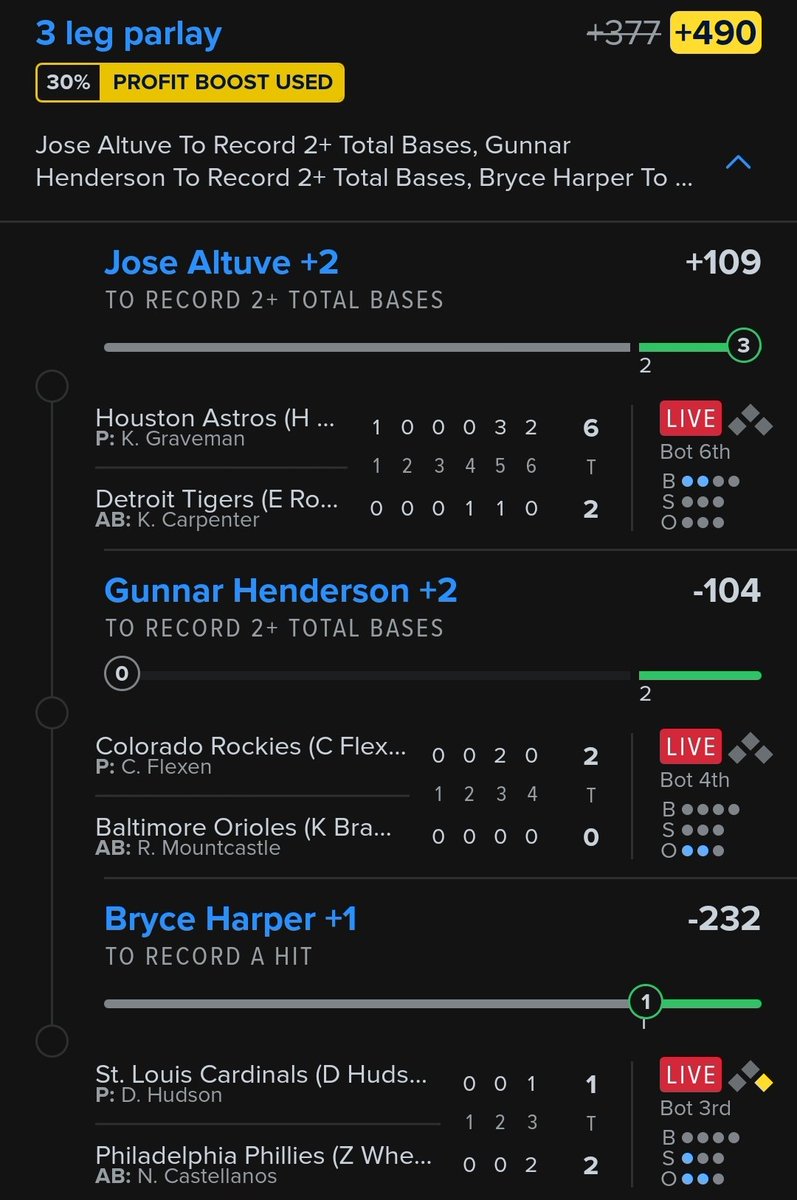 TonyDamicoBets's tweet photo. We just need gunner 🌶
#GamblingTwitter #GamblingX #MLBPicks #gamblingtwitterMLB #sportsbettingtwitter https://t.co/7ViSDKnPMW