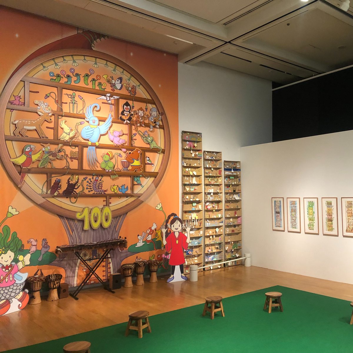 \\本日閉幕//
《NTT西日本スペシャル　おいでよ！絵本ミュージアム2023 FINAL》は本日閉幕いたします😌
本日も開館時間は9:30～17:30（入場は17:00まで）となっております🌻
ぜひお越しください💫