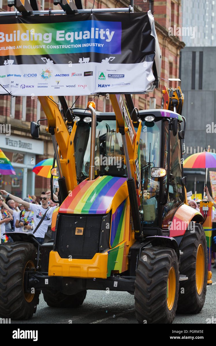 MaisyMooCow's tweet image. #JCB giveth, and then JCB taketh away #RainbowWashing 

#Pride #ManchesterPride #ManchesterPride2023 #BuildingEquity