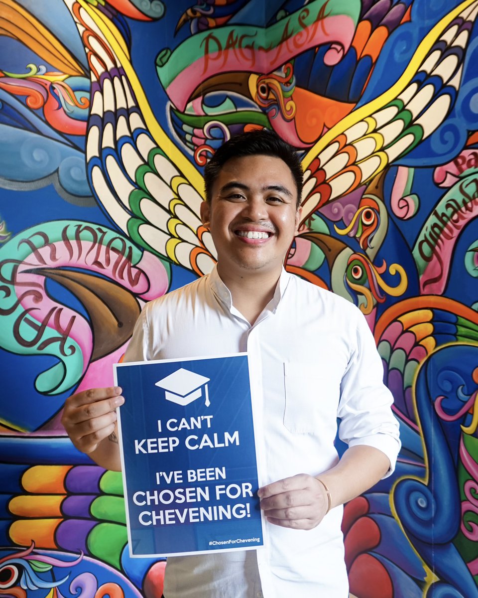 I am pleased to share that I have been selected as one of the twenty four Filipinos who received the Chevening scholarship this year. I will be taking up MSc in Health Policy, Planning and Financing at @LSHTM and @LSEnews

#ChosenforChevening #IamChevening #MyCheveningJourney