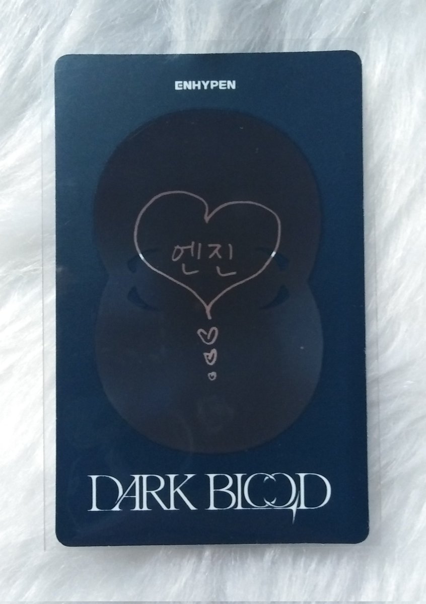 yoiuwonnie's tweet photo. wts || lfb Enhypen PH 🇵🇭

sunoo kandila
mint condi has minimal scratch  from the album 
180 pesos w/ free heeseung pola

mop: gcash, mod: direct jnt

t. enhypen sunoo heeseung heesun dark blood 

Pa help rt po thank you
@ENHYPENMARKETPH @enhypenrtph https://t.co/rs7ICRTx59