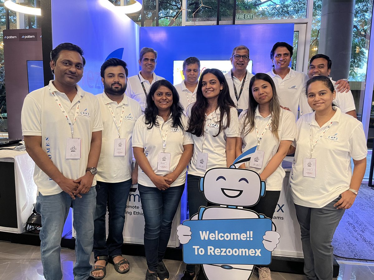 rubyconfindia's tweet image. Come and say Hi 👋 to @Rezoomex team at RubyConfIndia and have some interesting talk about turning your resumes into a digital asset!

#RCI23 #RubyconfIndia2023 #NFT