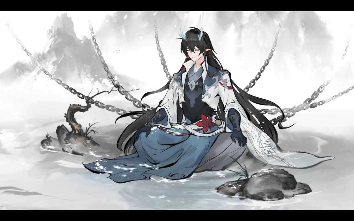 「DAN FENG LOOKS EXACTLY HOW I IMAGINED HI」|rie @ cf16 E25-26ab !🔥のイラスト