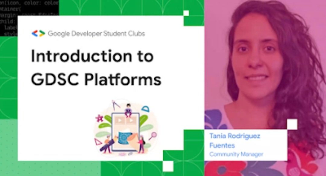 iqra_firdose's tweet image. Day 2 started with Karthik Padmanabhan's session on creating long-lasting impact. Then Tania Rodriguez Fuentes introduced us to the community platforms for GDSC. Then sowmya kannan explained to us how to channel our growth.
#googledeveloperstudentclub
