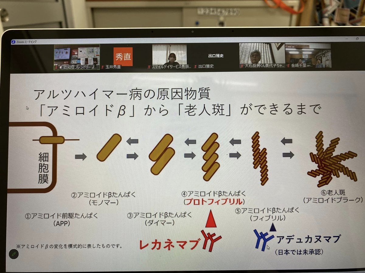 📢#らんらんカフェ 8/26レポート    
facebook.com/dfyokosuka/pos…
ローソン鶴ヶ丘店＋オンラインで開催。常連さん、懐かしいお顔も😊ありがとうございました🙏
今話題のレカネマブについての勉強もしました📺

☕️次回は 9/9（土）10時〜 会場はcool clan URAGA＋ハイブリッドです