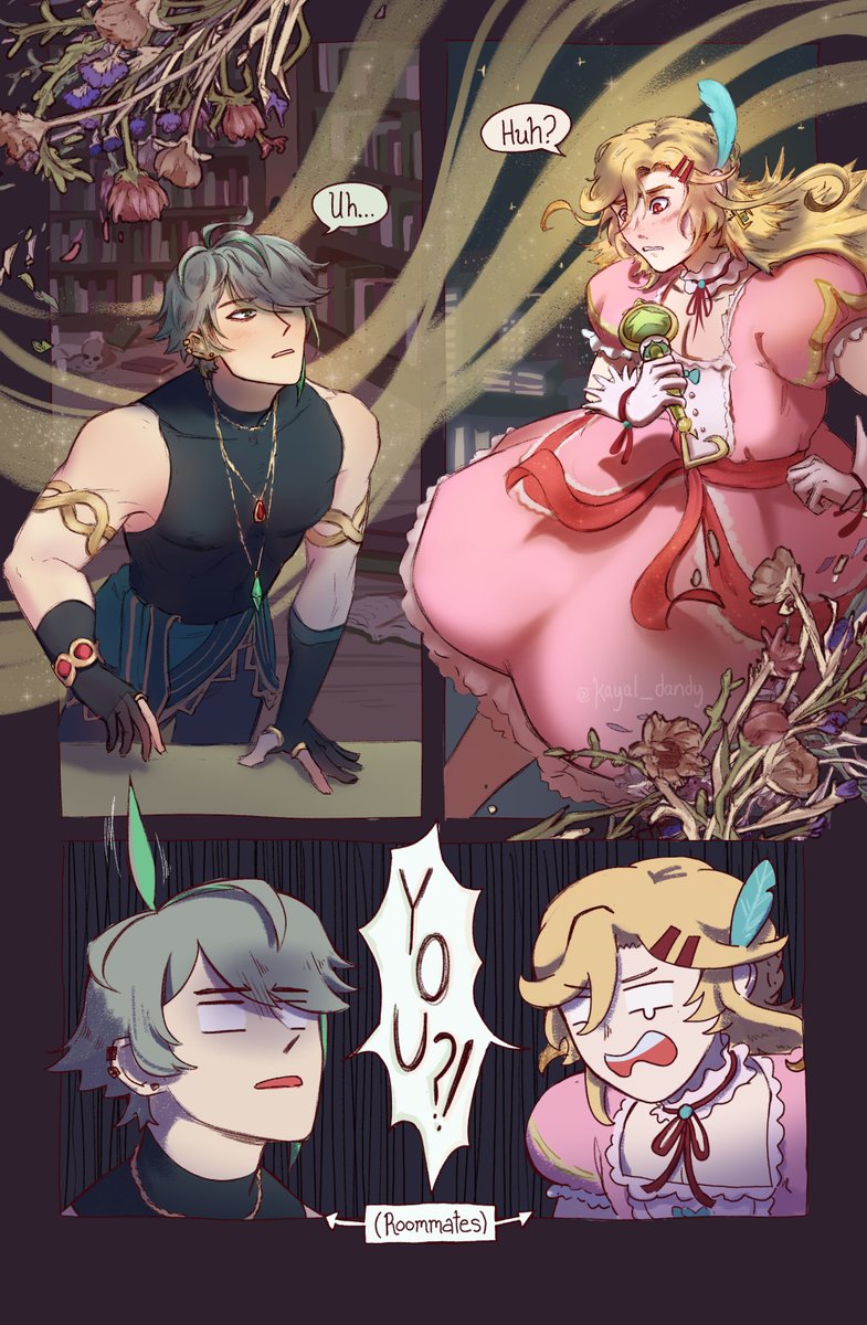 Kayal_fandy's tweet photo. Magical Girl Kaveh x Witch Alhaitham
(small bonus below)
#haikaveh #GenshinImpact https://t.co/bE8iO5FhWu