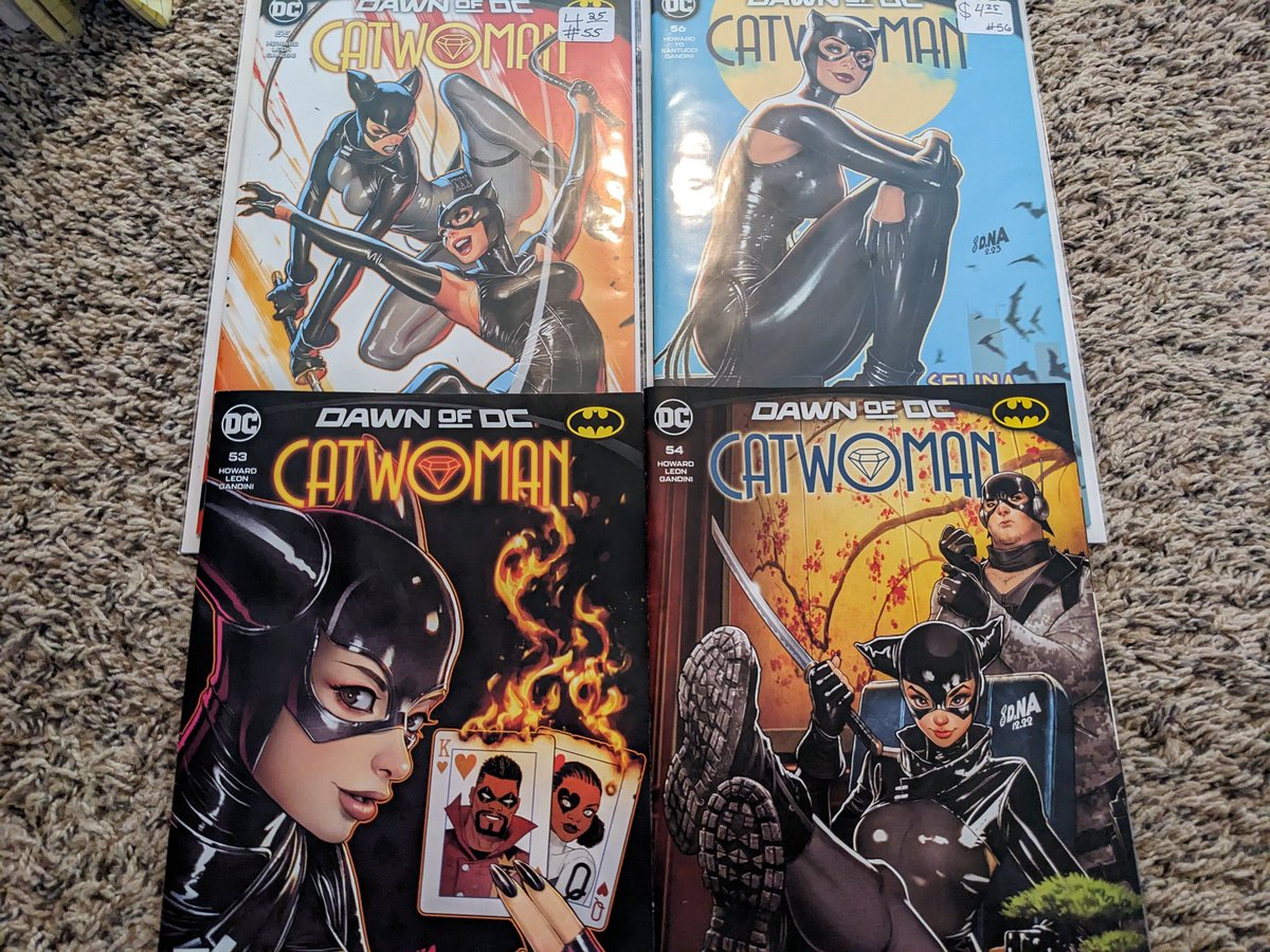 StevenHeynow's tweet photo. Today's adventure - tracking down #Catwoman comics I needed. Found 2 at @Eides 2 at Phantom of the Attic in Oakland. Purrfect! 

#dawnofdc #dccomics #eidesentertainment #potaoakland #phantomoftheattic #comichunter #comicbooks #selinakyle #batman https://t.co/TXocSV8aY3