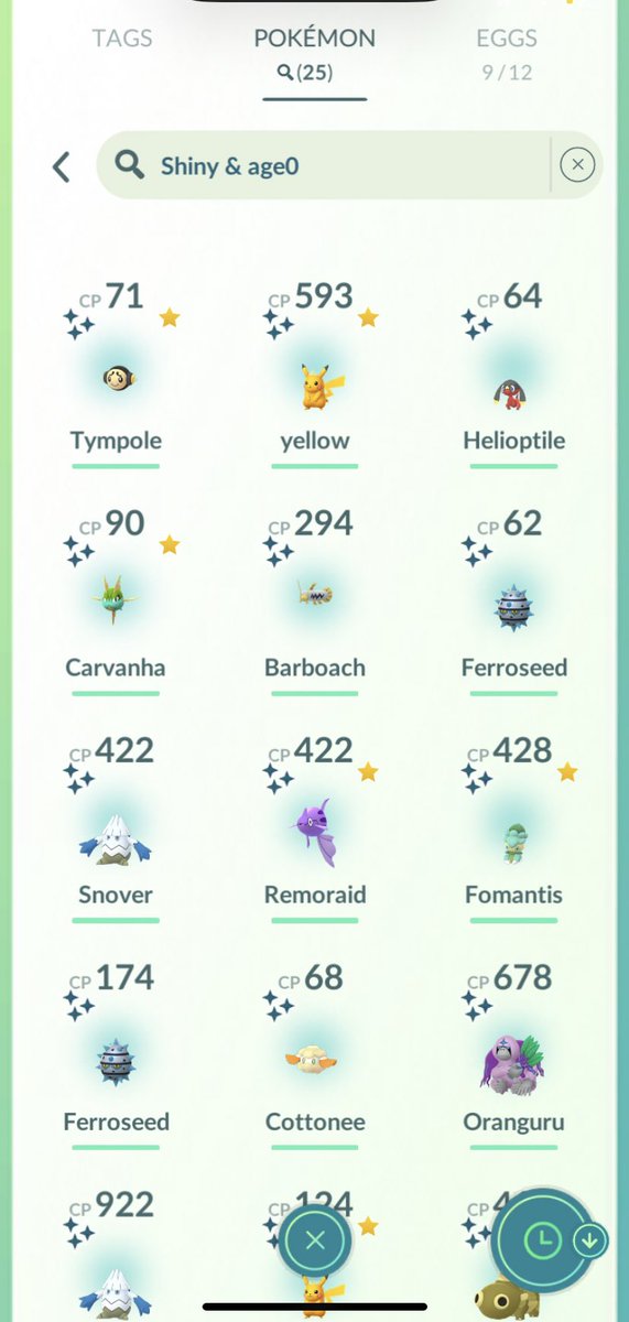 Gameboyfl3x's tweet photo. Pokémon Go Fest Day 1 ✅
Highlight gotta go to shiny Oranguru ✨ 🟣 https://t.co/6MjU6kkGjK