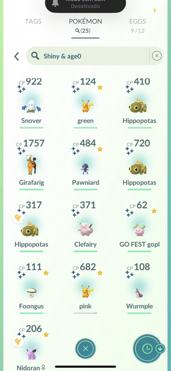 Gameboyfl3x's tweet photo. Pokémon Go Fest Day 1 ✅
Highlight gotta go to shiny Oranguru ✨ 🟣 https://t.co/6MjU6kkGjK