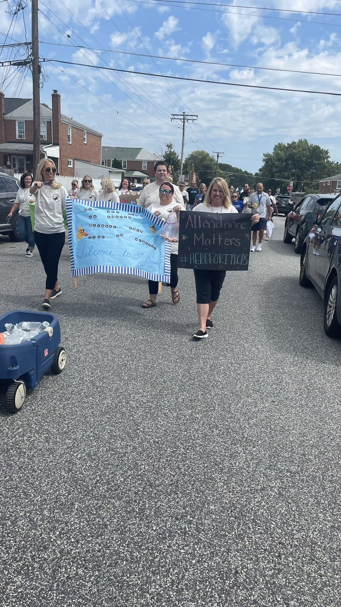 Hello <a href="/BaltCoPS/">Baltimore County Public Schools</a> and  <a href="/BCPS_PPW/">BCPS-PPW</a>! We made sure the entire neighbor knows that we are #hereforitbcps