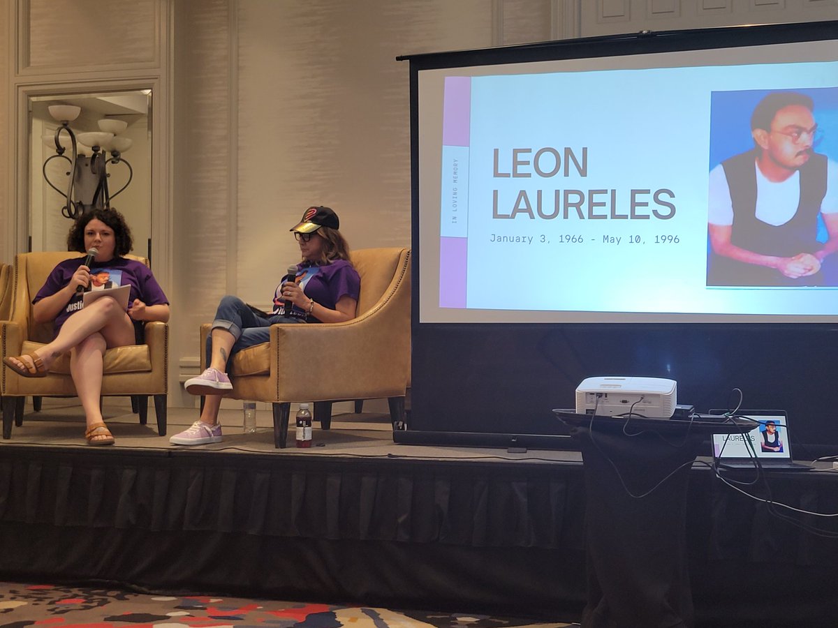 Arlene Harbison and Haley Gray talking #ethics in #truecrime at <a href="/TCPFOfficial/">True Crime Podcast Festival</a>