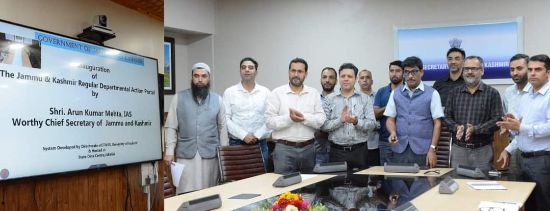 Another step towards a 'Corruption Free' J&amp;K! CS Dr. Arun Kumar Mehta launches the #JKRDA  Action portal, ensuring timely processing &amp; monitoring of employee disciplinary proceedings. A milestone in our journey towards transparent &amp; accountable governance. #JnKCorruptionFree