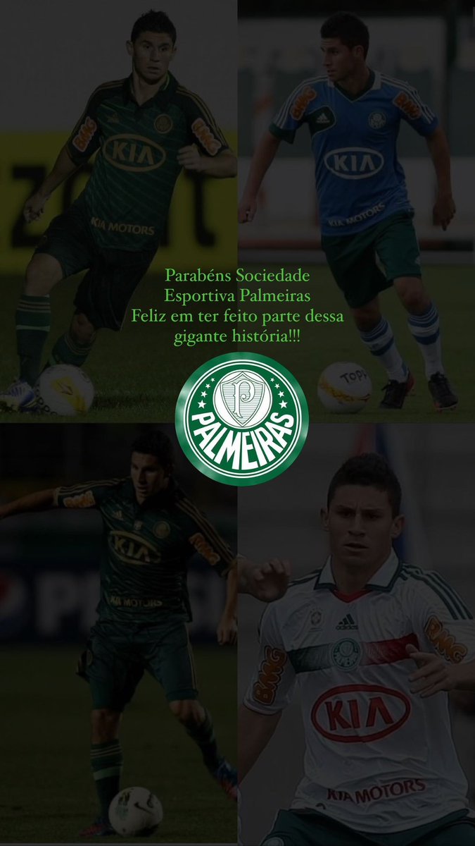 joaodenoni_'s tweet photo. Parabéns Sociedade Esportiva Palmeiras !!!
Muito feliz em ter vestido essa camisa, pra sempre palestra 💚🐷 https://t.co/Do20HSLucI