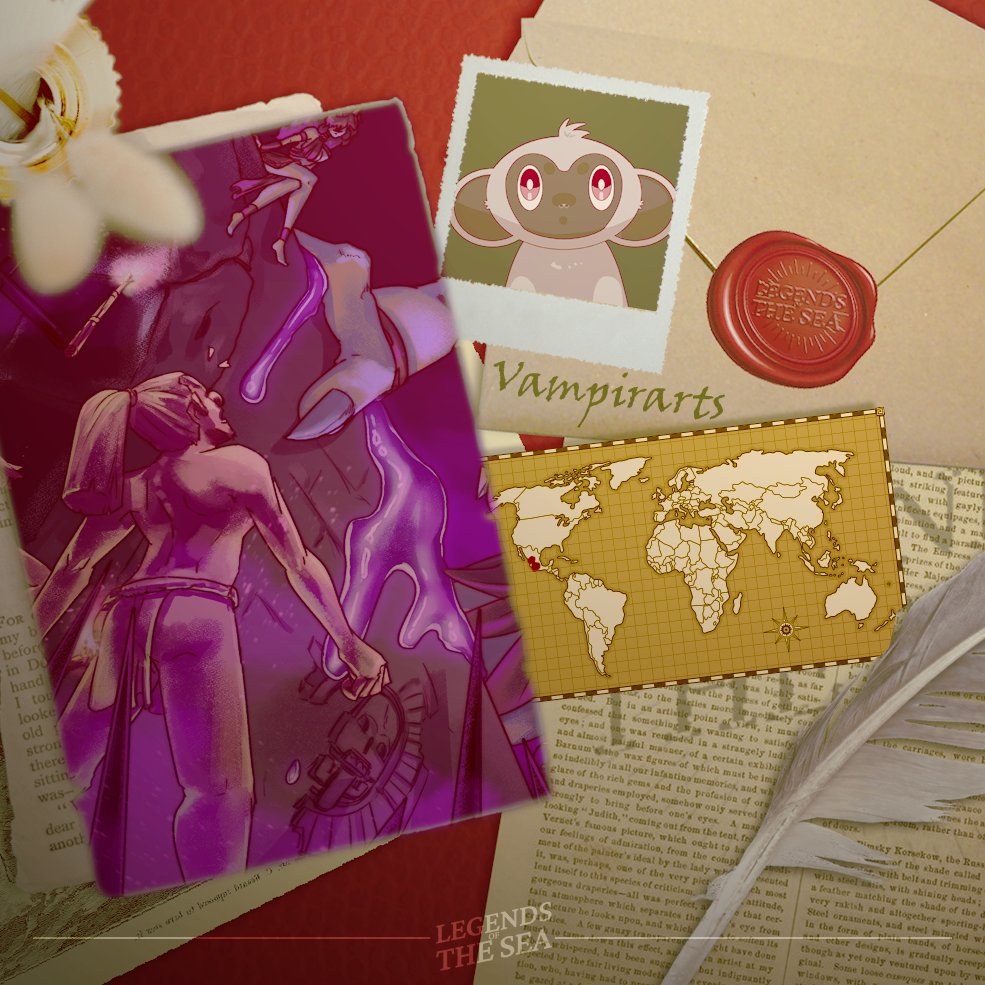 Legends of the Sea: A One Piece Mythology Zine (@opmythologyzine) on Twitter photo π CONTRIBUTOR PREVIEW π
Next, we have Vampirarts (<a href="/vampirarts/">vampi π tired</a>)!
Check out where on the world map they took inspiration from for their piece! π CONTRIBUTOR PREVIEW π
Next, we have Vampirarts (<a href="/vampirarts/">vampi π tired</a>)!
Check out where on the world map they took inspiration from for their piece!