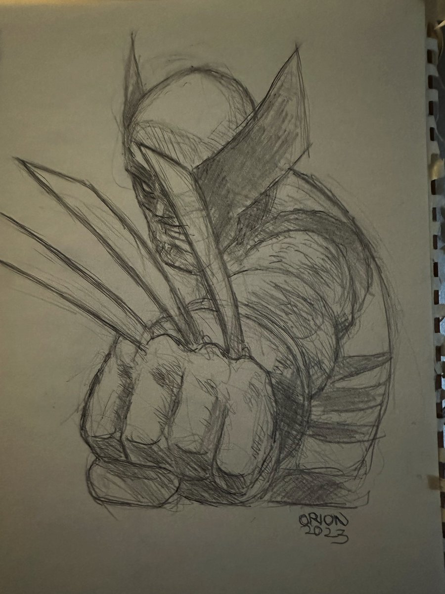 Wolverine!
...
#Wolverine
#Logan #xmen #mcu #comics #comicbooks #comicbookart #comicbookartist #disney #awesome #artist #artistsoninstagram #art #cool #sketch #sketches #drawing #avengers #xmen92 #marvel #pencil #pencildrawing #pencilsketch #pencilart 
 #xmen97 #otaking
