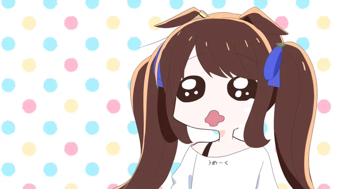 #作画カロリーの低い作品を上げようぜ#ウマ娘よわよわジョーダン 