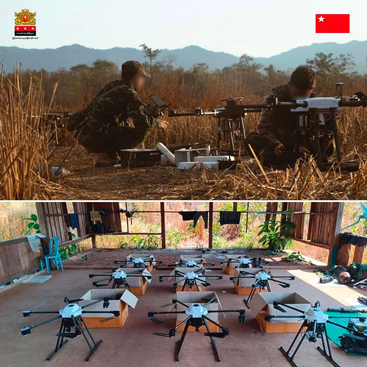 #TumiToDrones #MyanmarNationWideRevolution #FreedomFighters #DefeatTyranny #FederalDemocracy #LightOverDarkness #StandWithMyanmar 
----------------------
PDF တပ်ရင်းများထံသို့ Drone အစင်းရေ (၄၀၀) ကျော် ဖြန့်ဝေသုံးစွဲလျက်ရှိ  
၂၀၂၃ ခုနှစ်၊ သြဂုတ်လ (၂၃) ရက်နေ့