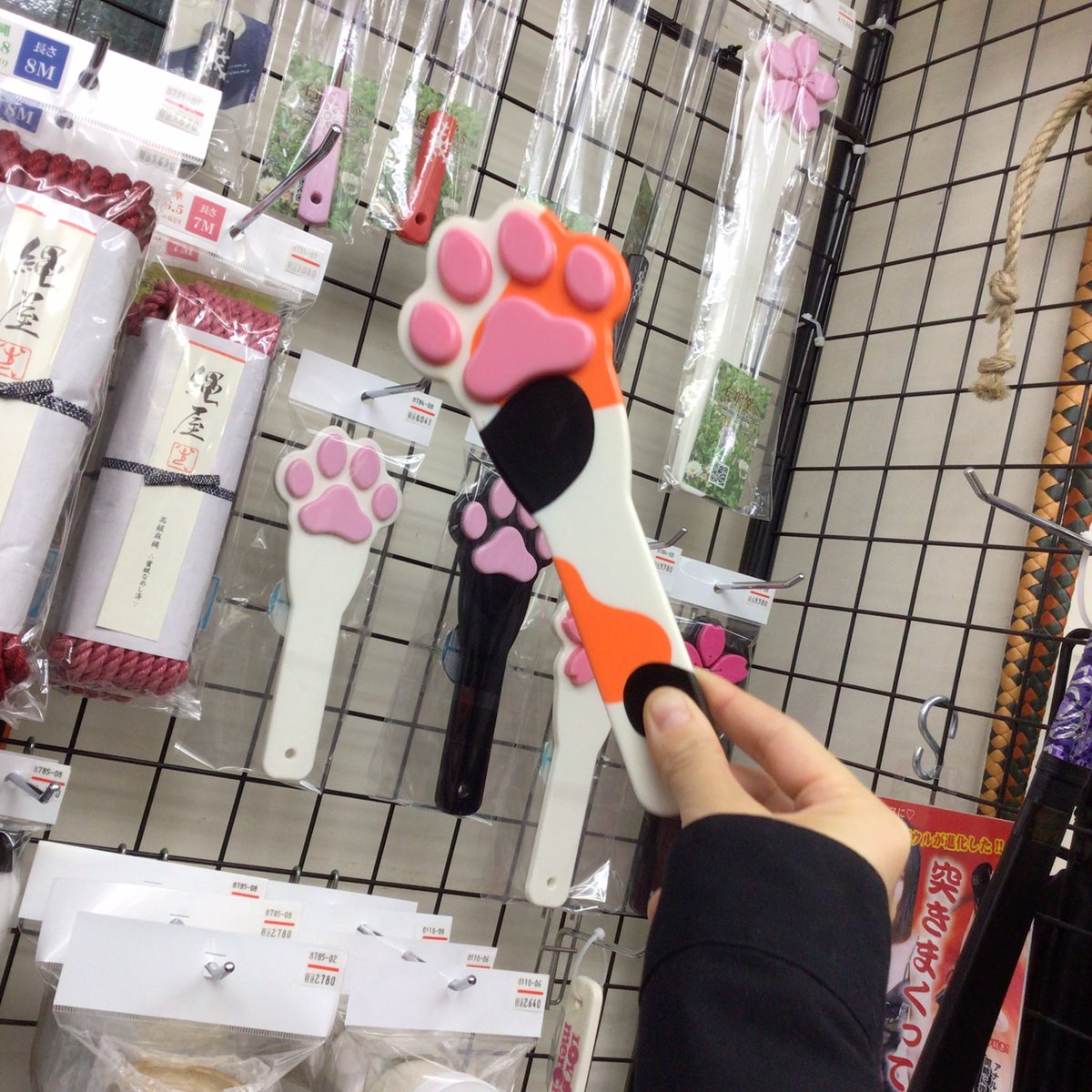 b1lovemerci's tweet photo. にゃにゃーん！
白龍堂様パドル
三毛猫ちゃん

本日入荷しますわ〜❤️
三毛ニャンコは女の子が多い、ということで女の子をぺちぺちする百合SMもよしなんて　色々シチュが膨らんじゃいますわね〜💖 https://t.co/vL7gxjYCd5