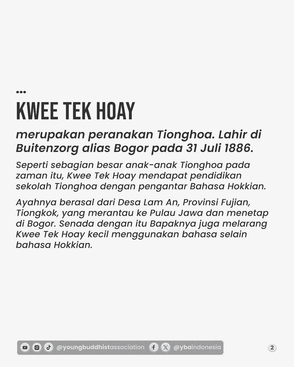 agama_nusantara's tweet photo. Belajar tentang perkembangan umat Buddha di tanah air yuk…kali ini kita akan membahas tentang seorang tokoh penting dalam perkembangan umat Buddha di Indonesia, yaitu Kwee Tek Hoay. Hayoo ngaku udah tau belum?
#buddhapedia #buddhaindonesia #buddhis #buddhism #buddhist https://t.co/kmDv77mtCa