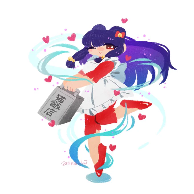 お題リクありがとうございました!らんま2/1シャンプーちゃん 