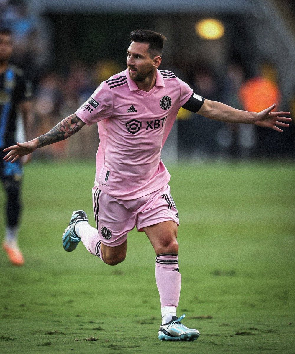 Inter Miami this season:

BEFORE Messi: 5 wins &amp; 14 losses
AFTER Messi: 9 wins &amp; 0 losses

THE LIONEL MESSI EFFECT 🔥