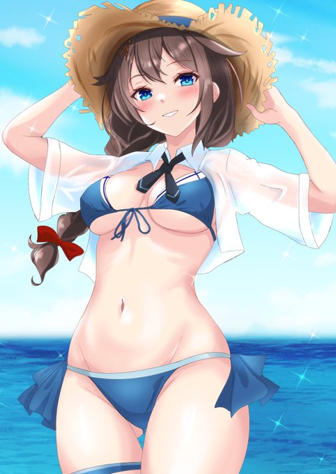 提督、夏はまだ終わらないさ… 