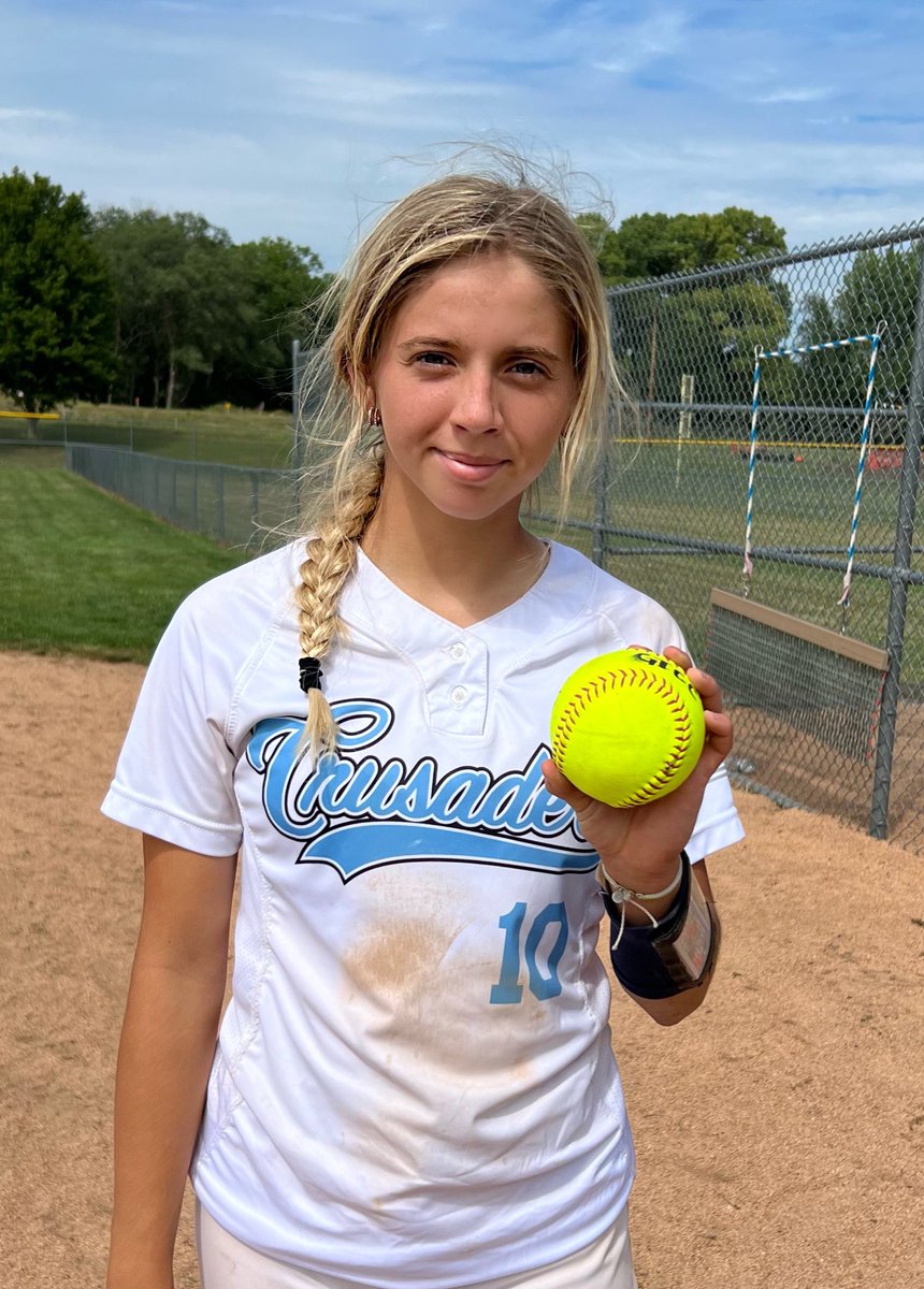 GICC Softball (@giccsoftball) on Twitter photo Crusaders go 1-2 today. A bit if a rough day for us. Back to work Monday. 💪🏼
Stat leaders include.
<a href="/AnnaTibbetts_/">Anna Tibbetts</a> 1HR, 1TPl, 1 Dbl , 2 SB
@shayleemeister 1 DBL, 5 RBI
In the ⭕️ @brisaddler 11k, 2.5 ERA Crusaders go 1-2 today. A bit if a rough day for us. Back to work Monday. 💪🏼
Stat leaders include.
<a href="/AnnaTibbetts_/">Anna Tibbetts</a> 1HR, 1TPl, 1 Dbl , 2 SB
@shayleemeister 1 DBL, 5 RBI
In the ⭕️ @brisaddler 11k, 2.5 ERA