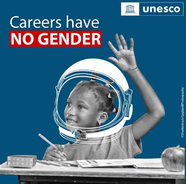 Every girl should be able to reach for the stars. Careers have no gender.

#WomenInScience