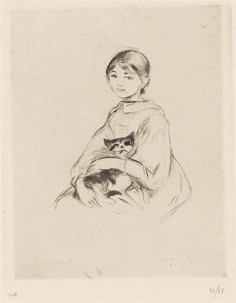 Berthe Morisot's winsome'A Young Girl with a Cat' to give you charming #Caturday dreams. You are loved, & you matter. (💖, @m_a_r_v_i_s ,@JillHennessy,@nicolelampert,@Jess5_11,@JessieBahrey,@Jessicka,@DrAmandaForeman,@mdennedy, & @cjtudor)