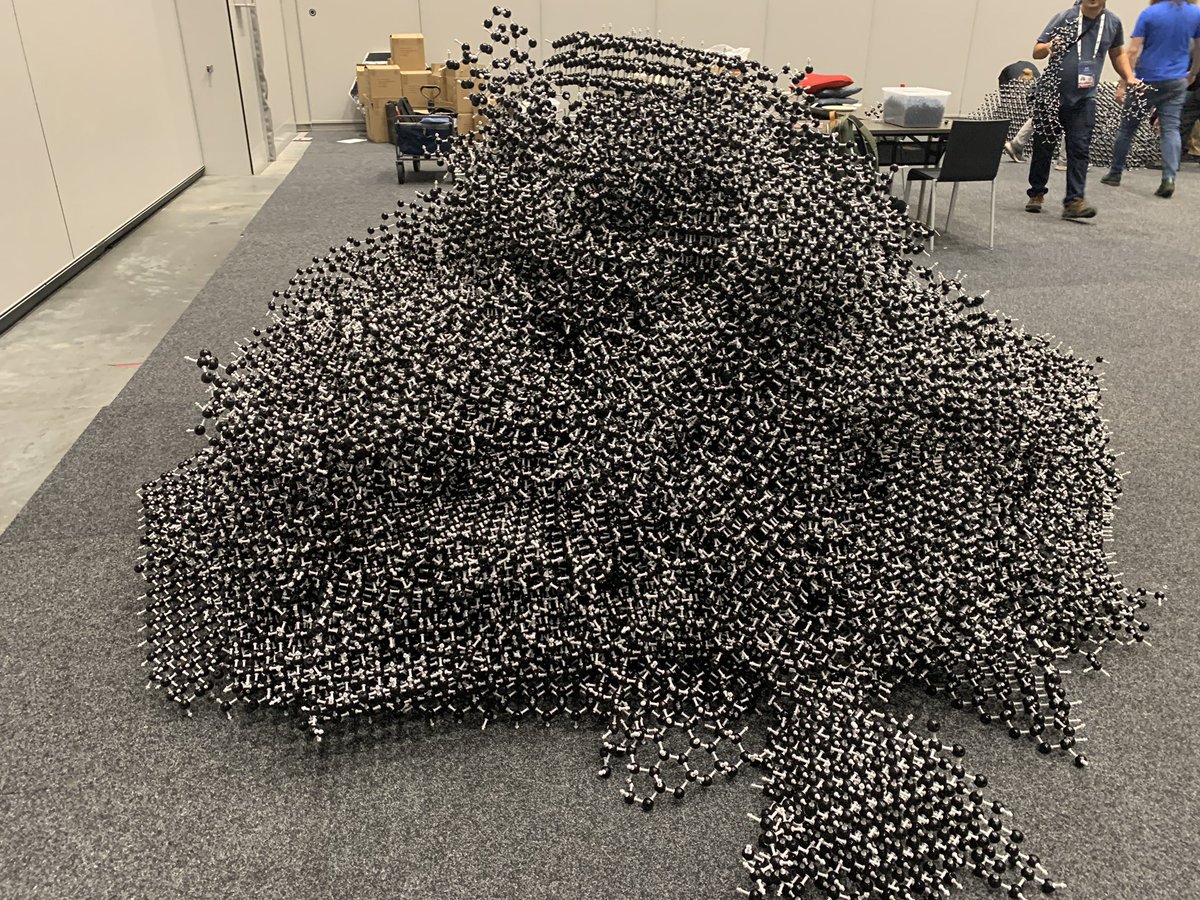 SBattenResearch's tweet photo. And just like that, the #BigDiamond disassembly and move is all done!
#BraggYourPattern #IUCr2023 https://t.co/FCn99I0F2p