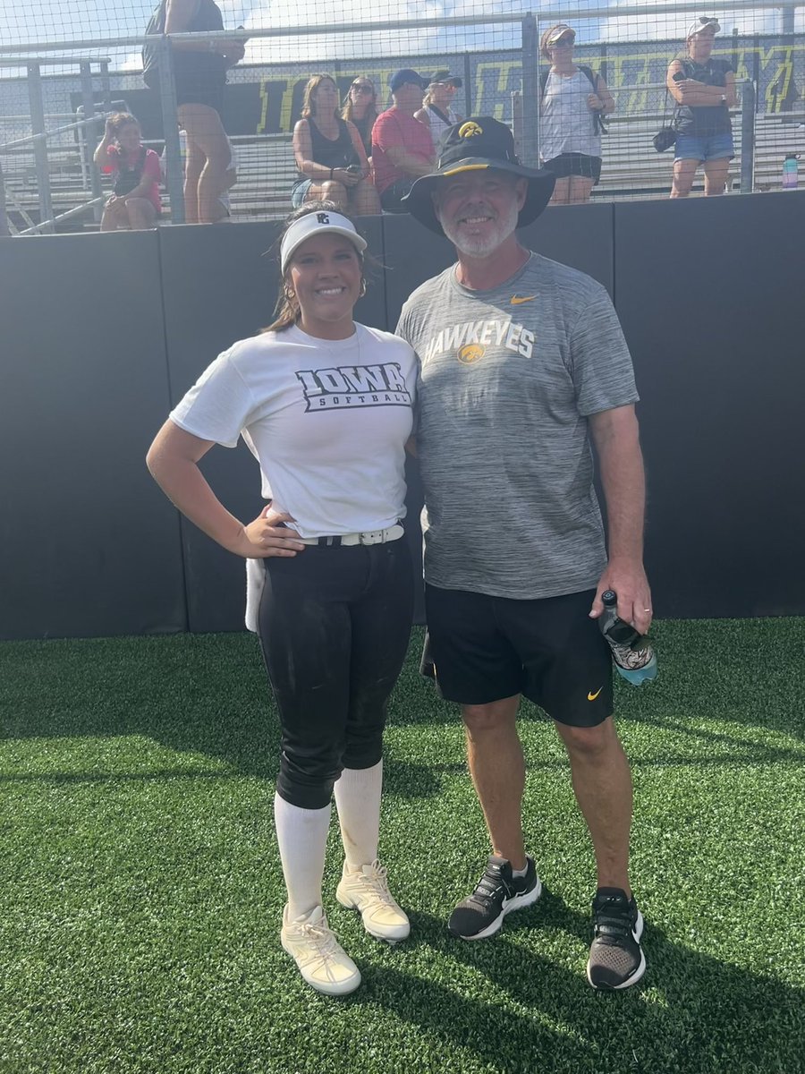 Thank you <a href="/CoachRGillispie/">Renee Gillispie</a> and all of the Iowa Hawkeye coaching staff for putting on such a fun and exciting prospect camp!  So glad I was able to attend!!