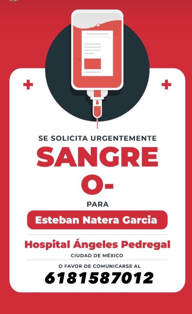 clausago's tweet photo. @AltruismoSangre nos pueden ayudar https://t.co/o93jHCnXU8
