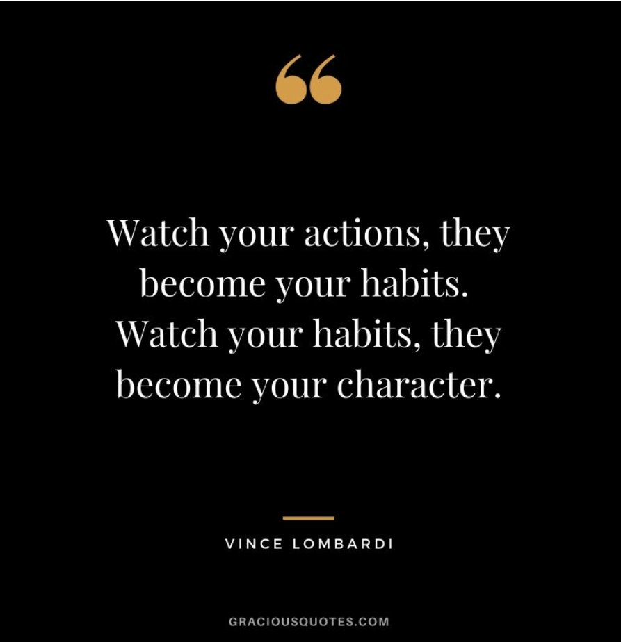 Your ACTIONS matter. #dontsuck #WeAllIn #fAMily