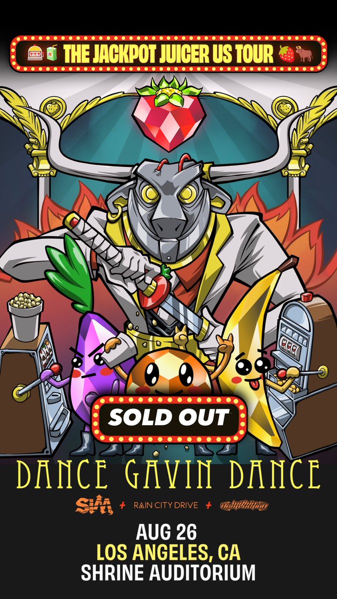 DGDtheband's tweet photo. 5000/5000 ticket sold. 

You all SOLD OUT TONIGHT. 

Thank you everyone for making this our biggest LA show yet! https://t.co/eMaZqowY86
