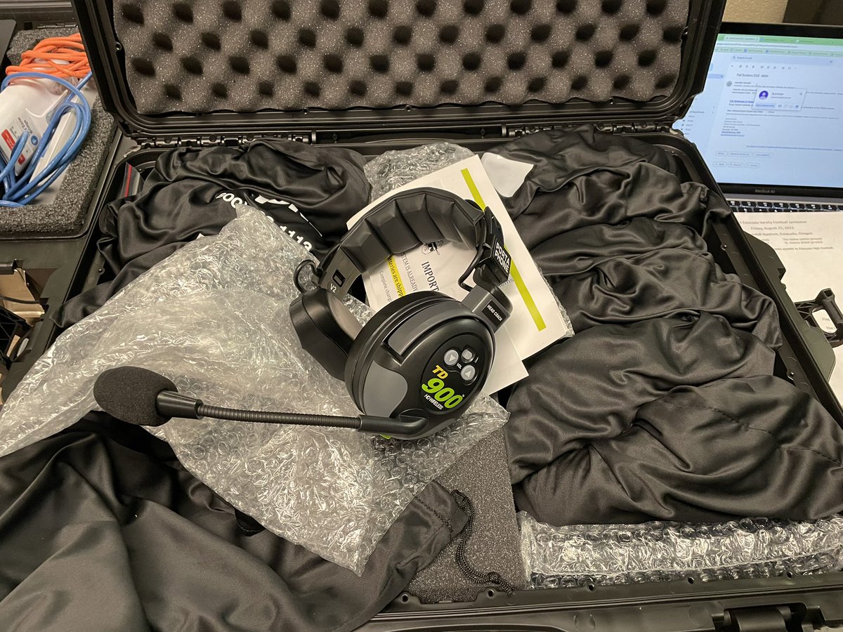 WR Coach B.Scott (@thescottsranch) on Twitter photo UPGRADE SZN! Looking forward to no wires and clear communication from these <a href="/PortaPhone/">Porta Phone Co.</a> TD900s
Thanks <a href="/BSNSPORTS/">BSN SPORTS</a> and our guy <a href="/jerret_mantalas/">Jerret Mantalas</a> UPGRADE SZN! Looking forward to no wires and clear communication from these <a href="/PortaPhone/">Porta Phone Co.</a> TD900s
Thanks <a href="/BSNSPORTS/">BSN SPORTS</a> and our guy <a href="/jerret_mantalas/">Jerret Mantalas</a>