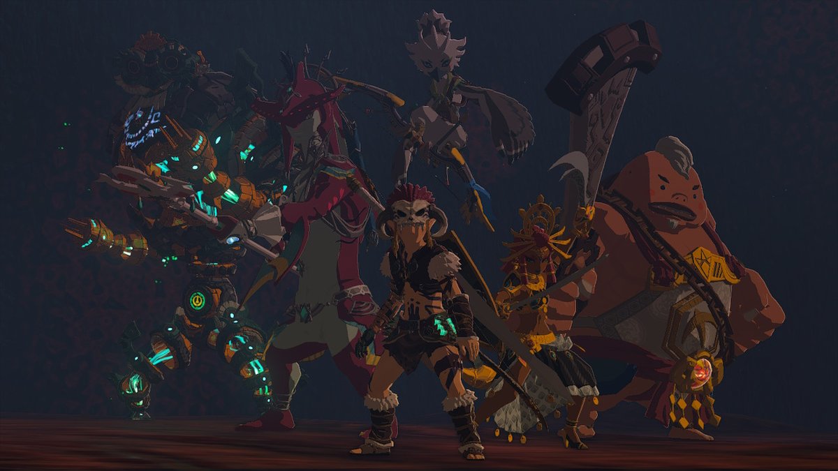 Rengaart's tweet photo. La banda #TearsOfTheKingdom #Zelda #NintendoSwitch https://t.co/GyE1x2P37Y
